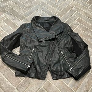 Trouvé Black Leather Jacket